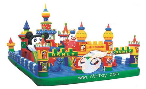 供应广州玩具批发 儿童 大型充气城堡价格
