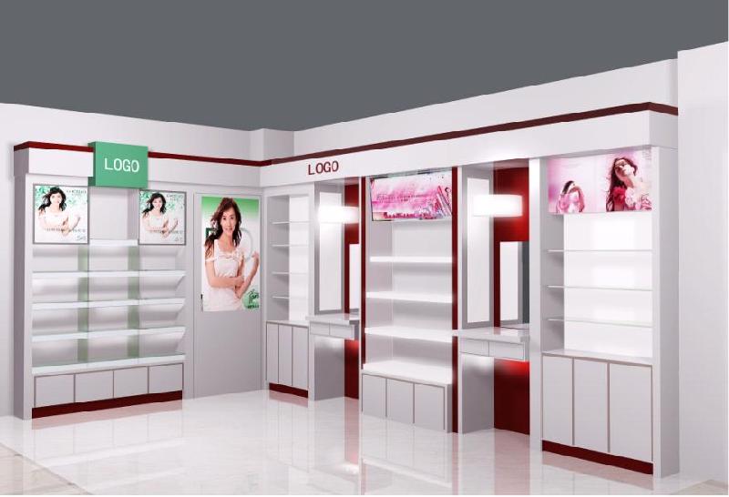 供应化妆品品牌形象展示柜
