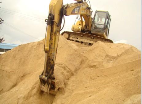 供应用于建筑建材的优质河沙水洗砂分目灵寿县河沙厂