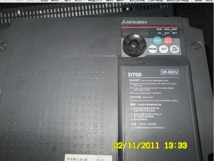 全新现货三菱变频器上海FR-D740-5.5K-CHT-上海三菱变频