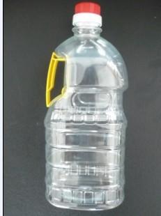 供应1L色拉油瓶1公斤透明PET塑料瓶1L白酒透明塑料桶