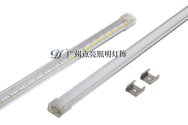 供应LED硬灯条led硬质灯条铝槽灯条每米180灯工程品质图片