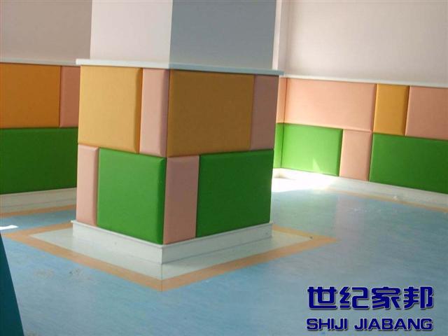 供应深圳软包防护墙定早教机构软包防护墙 幼儿园软包背景墙