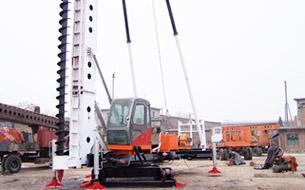 【优质工程钻机】20米长螺旋钻机CFG桩机-河北新钻钻机有限公司