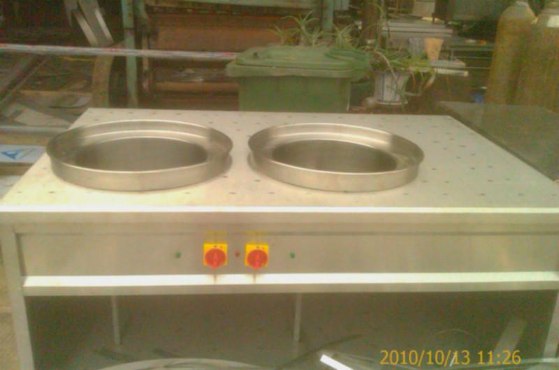 供应广州双头电热汤粉炉价格/广州不锈钢厨房设备
