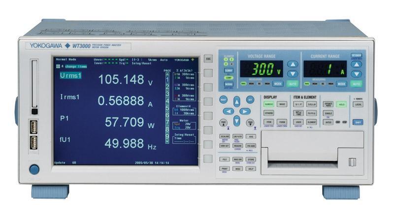 日本横河YOKOGAWA代理商供应横河WT3000高精度功率分析仪图片