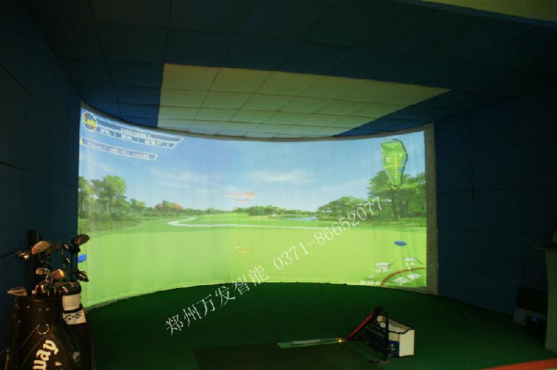 郑州环屏室内模拟高尔夫系统批发