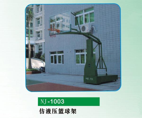 供应东莞规模最大的仿液压篮球架生产厂图片