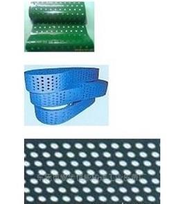 供应厂家直销打孔PVC输送带 打孔PVC传送带 打孔皮带