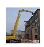 广州市挖掘机25米加长三段拆楼臂厂家