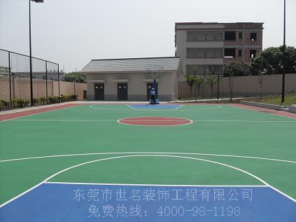 广东湛江室外篮球场地造价？江门珠海广州云浮篮球场油漆价格多少钱每平方