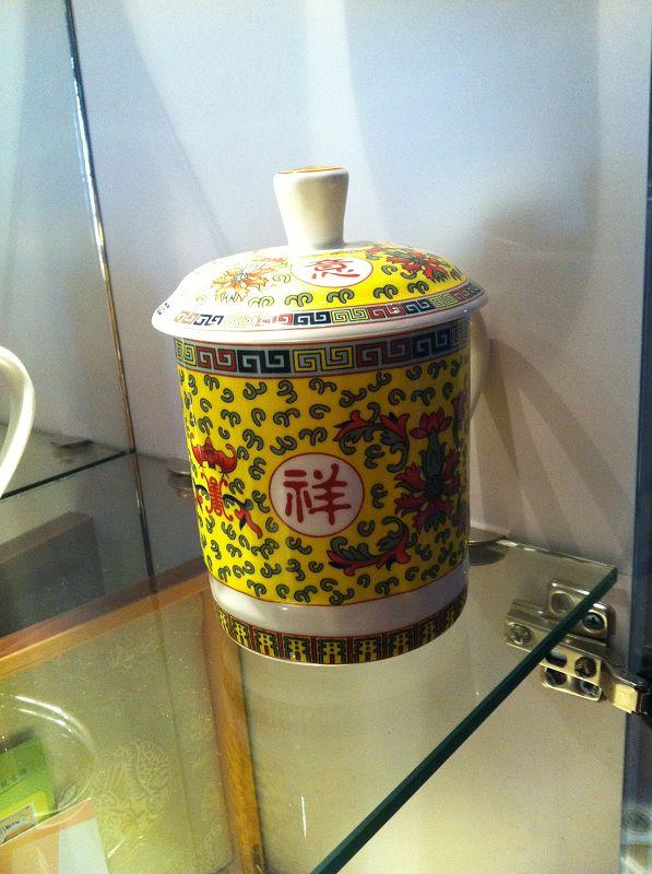 武汉欧式圆形陶瓷杯爆款创意将军杯批发