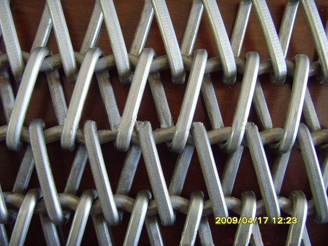 山东供应不锈钢扁丝网带 淬火炉用网带 耐高温网带的厂家-星达机械图片