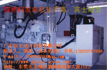 东莞市广东双燃料发电机厂家广东双燃料发电机组生产销售