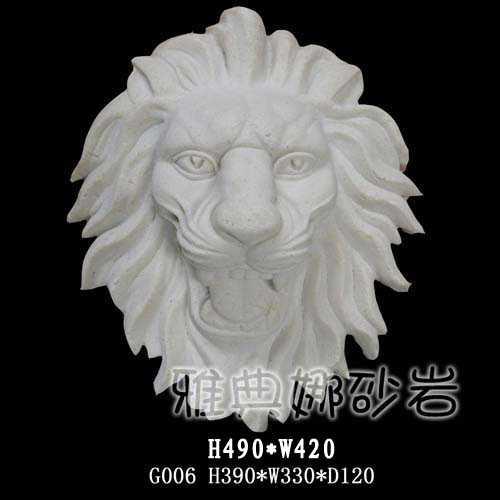 深圳市狮子头喷水雕塑厂家供应狮子头喷水雕塑
