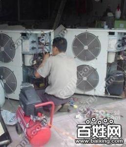 供应上海松江泗泾镇专业空调维修移机图片