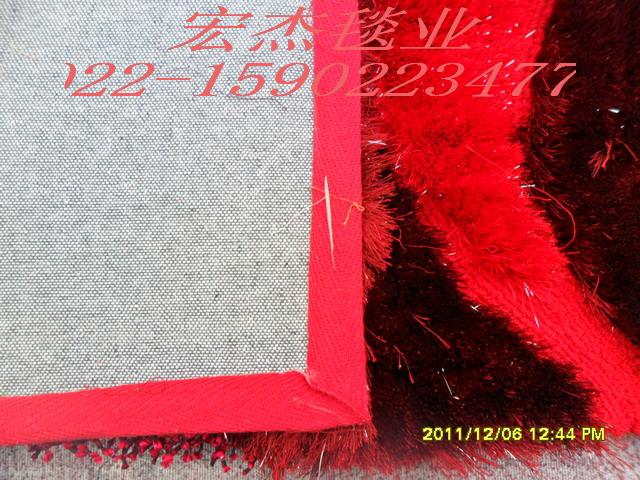 供应超细丝+中国结+腈纶纱多结构地毯