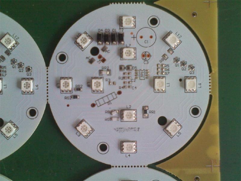 供应点光源线路板12珠、外控贴片线路板、贴片板、外控
