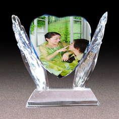 供应千元创业水晶影像水晶礼品水晶奖杯制作个性影像水晶加工图片