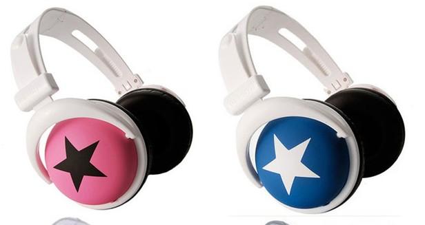 五角星头戴式耳机各种头带式耳机批发