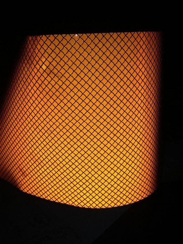 橙色反光贴反光带油罐车反光膜批发