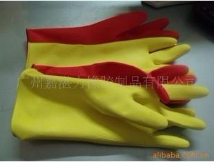 橡胶手套,乳胶手套,家用手套,黄色