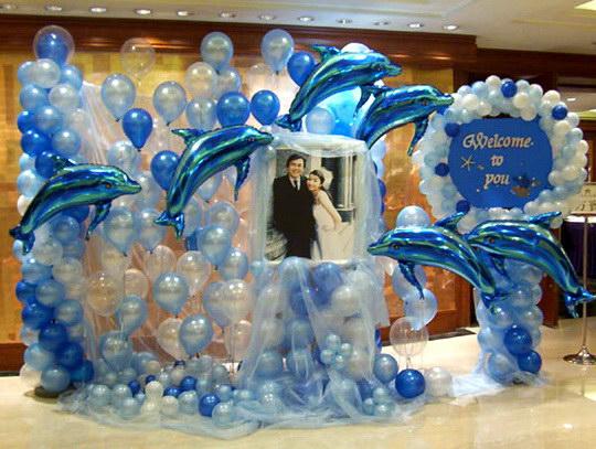 供应深圳氦气球装饰，深圳氦气球布置图片