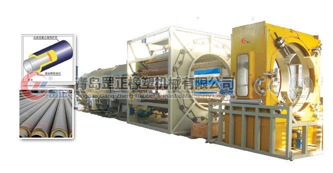 供应SJBG系列HDPE保温外护管材生产线图片