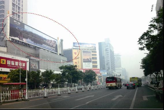 供应市区绝版地段三面翻大牌户外广告