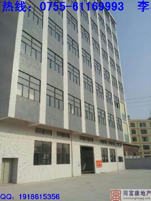 光明厂房出租,圳美社区全新独院厂房8层