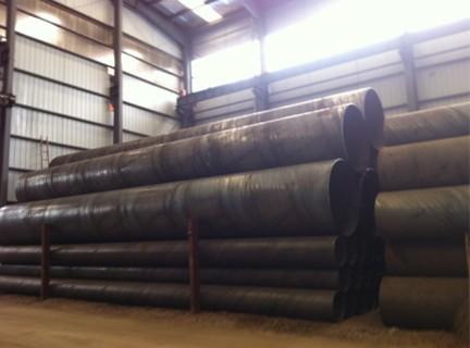 供应广西耐磨钢管输送泥沙专用钦州钢管价格-广西沧海钢管厂图片