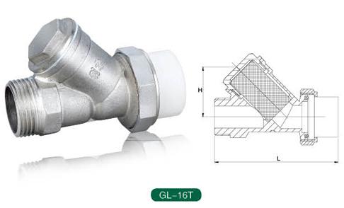 PP-R过滤阀GL-16T批发