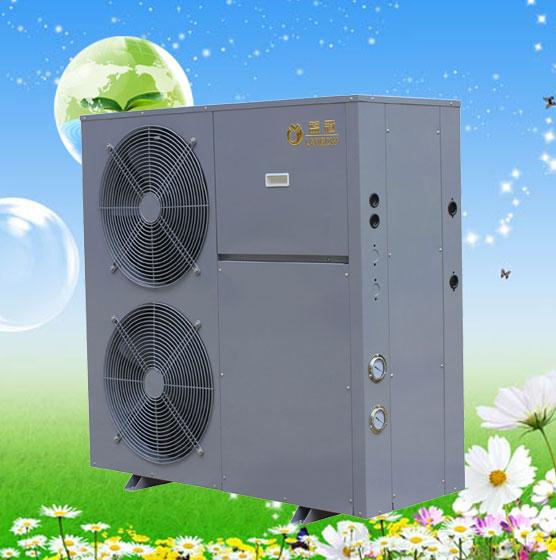 供应东莞蓝冠5P低温热泵热水器应用于北方家庭/酒店/宾馆/洗浴中心