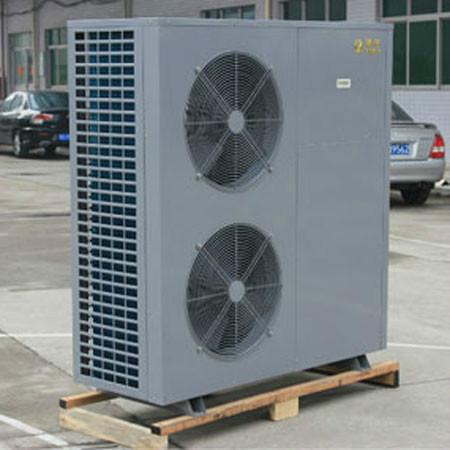 供应蓝冠牌空气能热水器采用谷轮柔性涡旋压缩机/亲水铝箔蒸发器图片