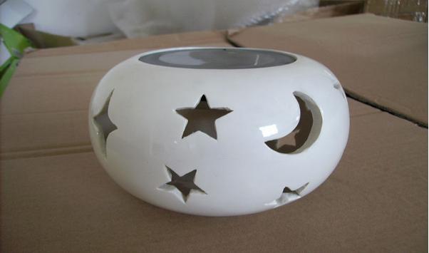 供应厂家生产太阳能陶瓷灯陶瓷罐灯灯罐