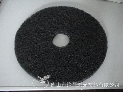 供应黑垫 黑色百洁垫 黑色抛光垫 专用粗糙地面研磨抛光垫 锋磊公司