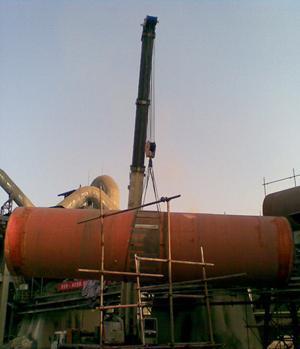 供应北京锅炉吊装公司，锅炉装车卸车，锅炉烟囱吊装搬运就为图片