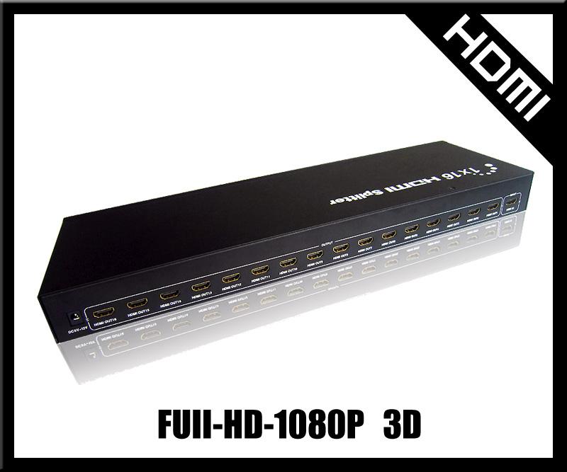 高清HDMI1x16高清分配器1进16出批发