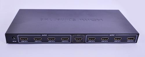 供应HDMI分配器一进八出8口hdmi分配器