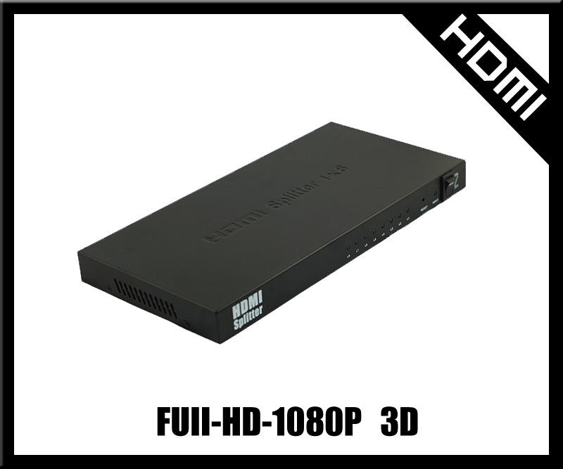 供应HDMI分配器1X8一分八一进八出