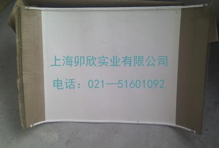 厂家定做上海加白色特氟龙导条高温布输送带、耐强酸碱导条特氟龙输送带图片