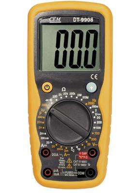 供应DT-9908高性能高精确数字万用表