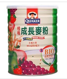 供应台湾桂格成长麦粉五种水果500克图片