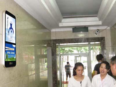 中国首创社区超薄感应防水灯箱单双面制作