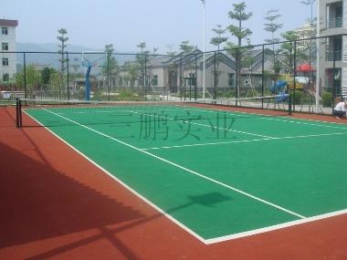 供应深圳网球场篮球场围网面积规格尺寸