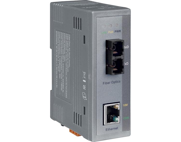泓格NS-200FC ICPDAS 1口多模SC光纤转换器