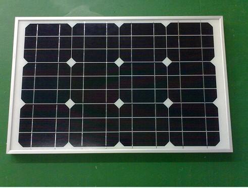 供应40W单晶太阳能电池板