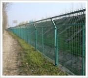 机场护栏网 车间围栏网 浸塑电焊网片 厂区铁艺栅栏 双边护栏网