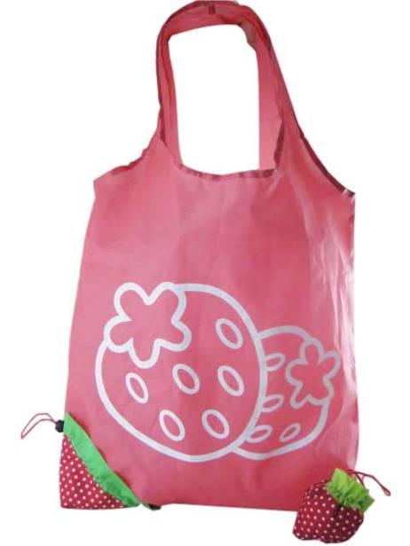 供应折叠购物袋 创意礼品袋 涤纶尼龙布购物袋子定做 可印LOGO 米奇图案