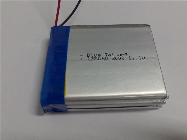 供应蓝泰阳12伏聚合物锂电池组图片